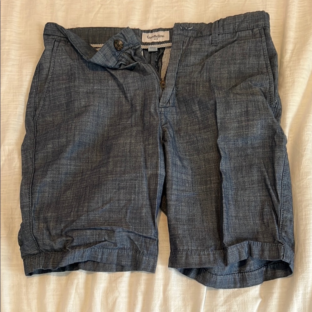Men’s Navy Blue Shorts - Goodfellow & Co. (Target Brand) - Size 30 - 9” Inseam